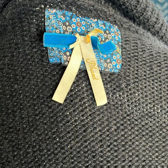 Phard Vintage Unique Boho Elbow Cut Knit Cardigan size Medium - Picture 6 of 8